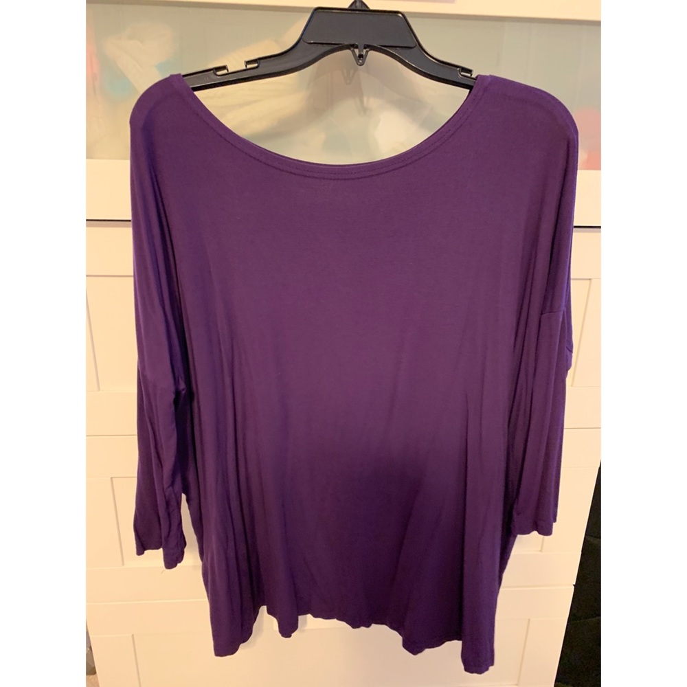 Purple piko top